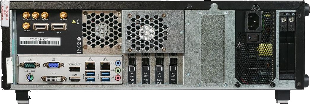 Model 686 rear panel