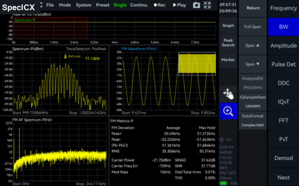FM demodulation