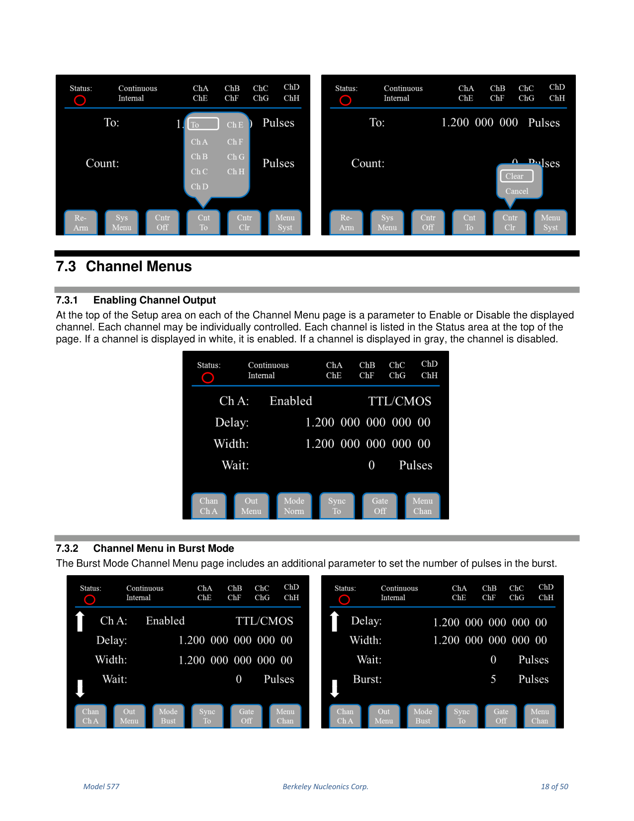 Model 577 user manual page 19