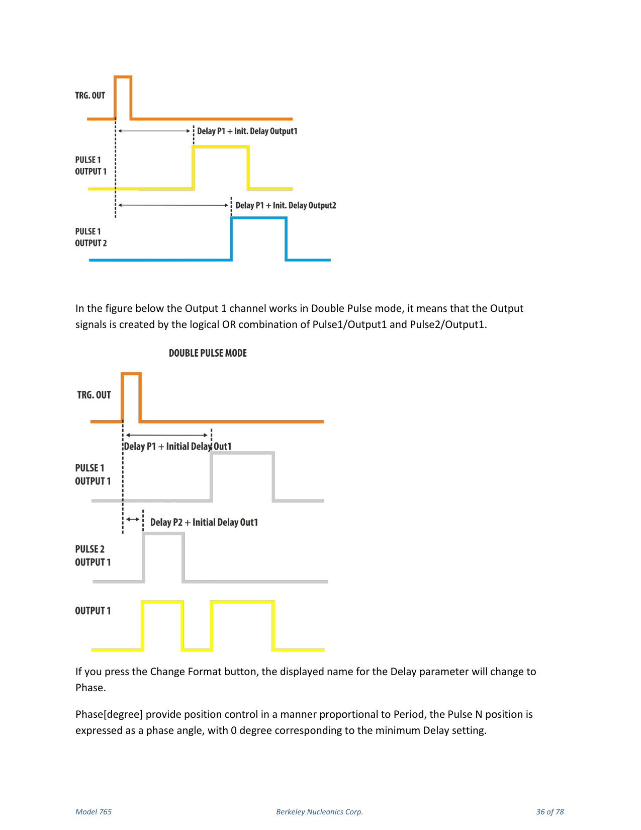 Model 765 user manual page 36