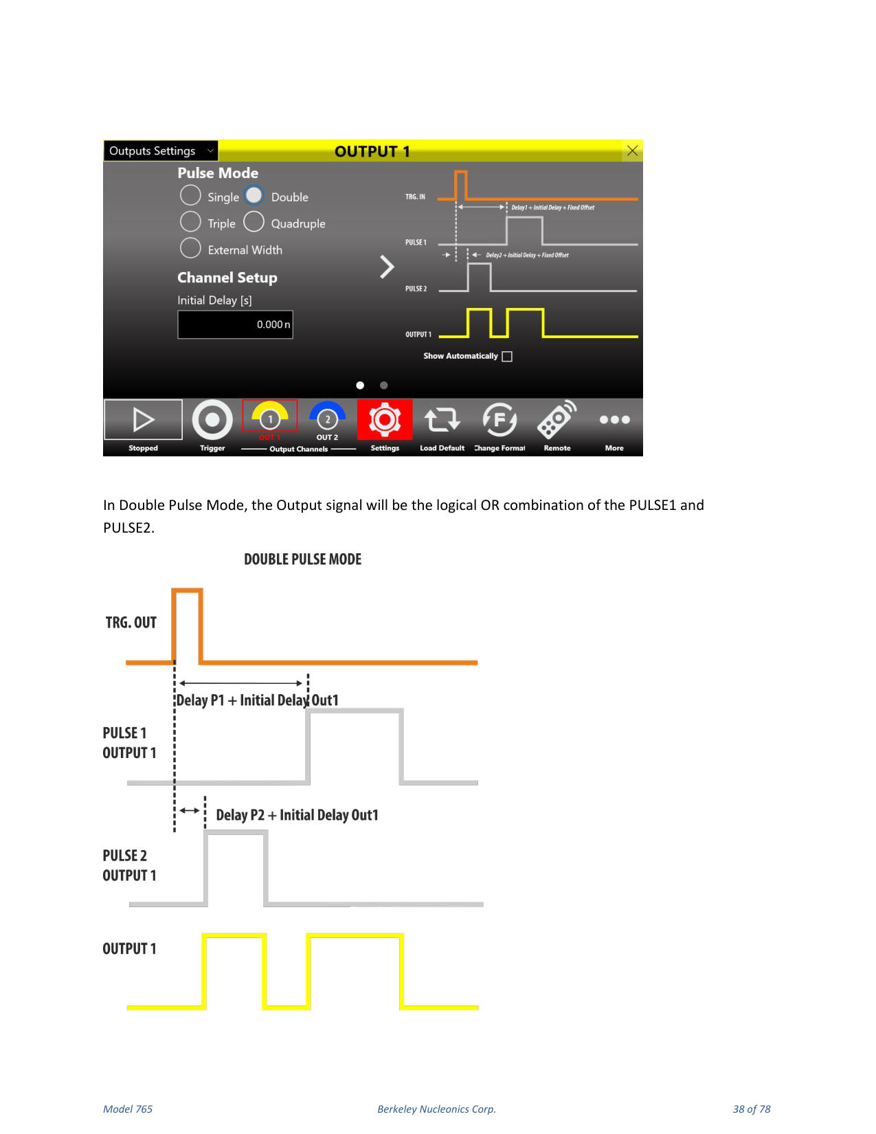 Model 765 user manual page 38