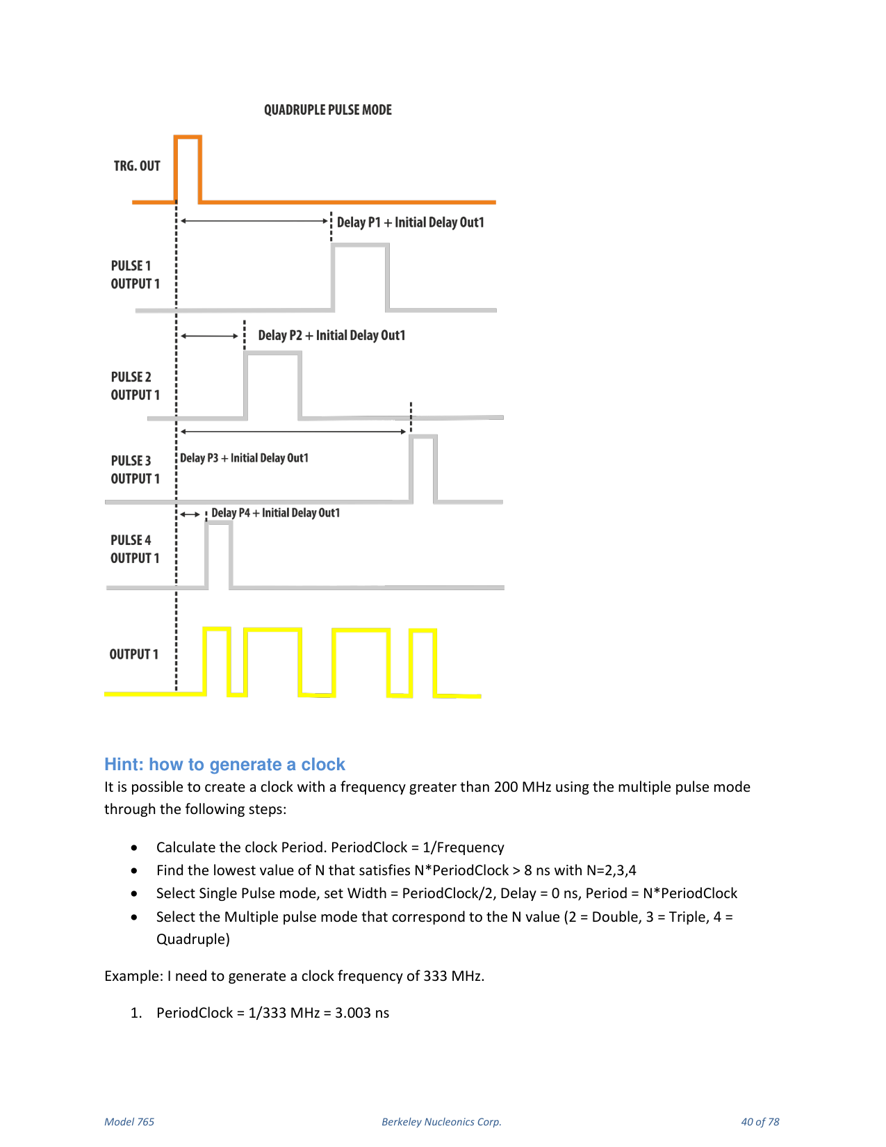 Model 765 user manual page 40