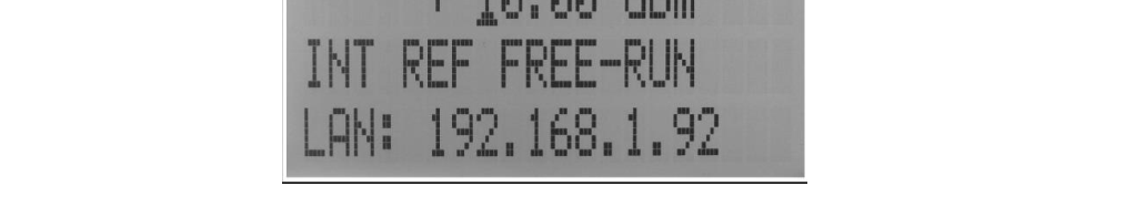 Figure 9-t. CW Display with Battery Symbol.