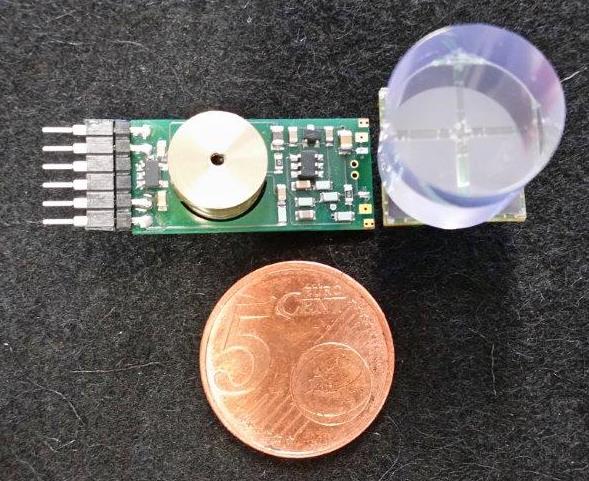 SiPM scintillation detector assembly