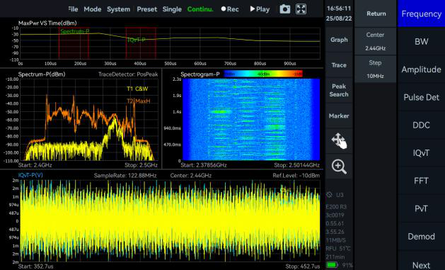 IQ Streaming mode in SpecICX-gen3